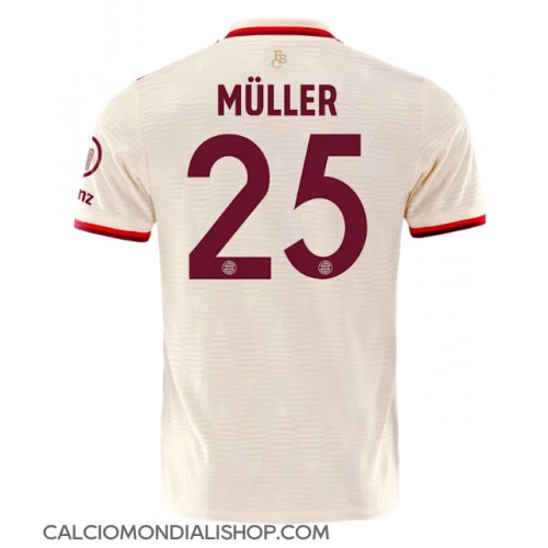 Maglie da calcio Bayern Munich Thomas Muller #25 Terza Maglia 2024-25 Manica Corta